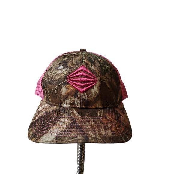 Richardson RealTree Snapback Hat Camo Cap Pink Mesh OSFM. EUC - Picture 1 of 12